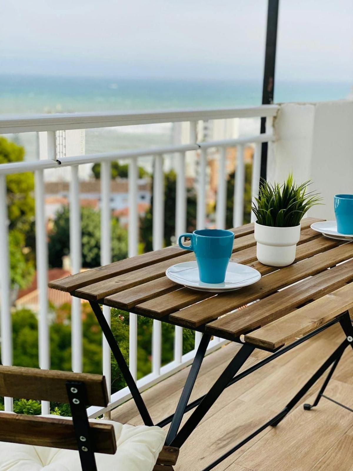 Moderno Apartamento Con Vistas Al Mar -Бенальмадена Экстерьер фото